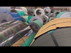 SS316 316l 스테인리스강 코일 4k 8k 거울 표면 0.3 Ｘ 1219 밀리미터 Ｘ Ｃ 부드러운 자연색